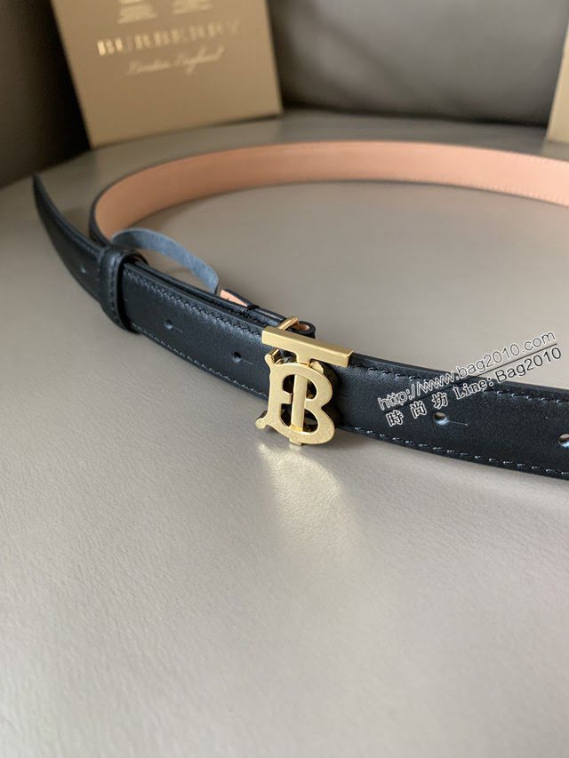 BURBERRY女士皮帶 巴寶莉磨砂牛皮高端休閒腰帶  jjp1057